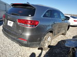 2018 Kia Sorento Lx Silver vin: 5XYPGDA39JG377187