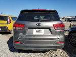 2018 Kia Sorento Lx Silver vin: 5XYPGDA39JG377187