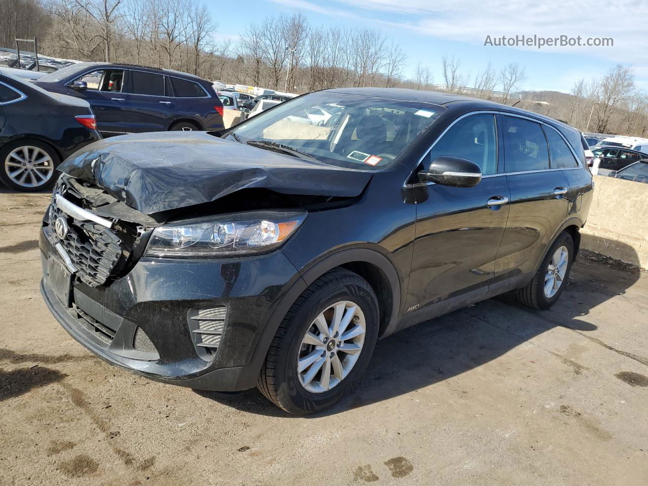 2020 Kia Sorento L Black vin: 5XYPGDA39LG655587