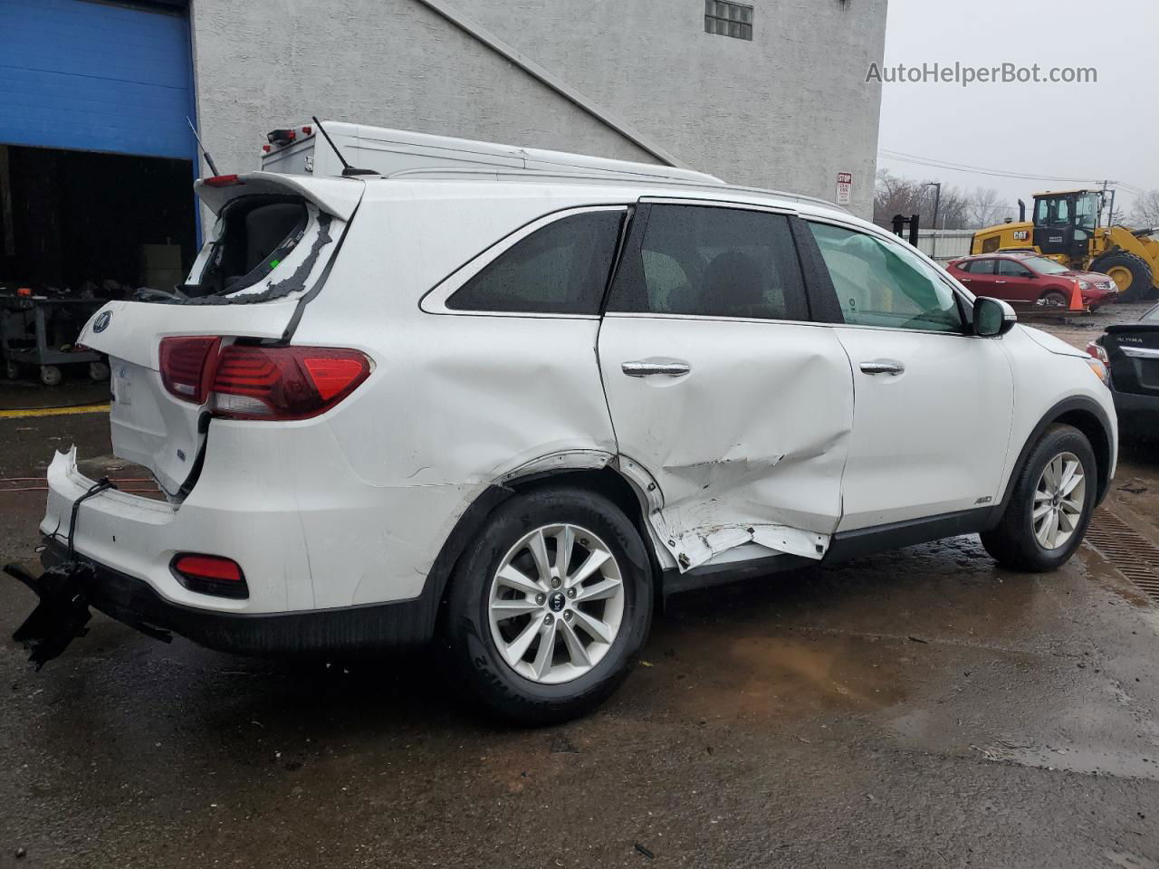 2020 Kia Sorento L White vin: 5XYPGDA39LG658909