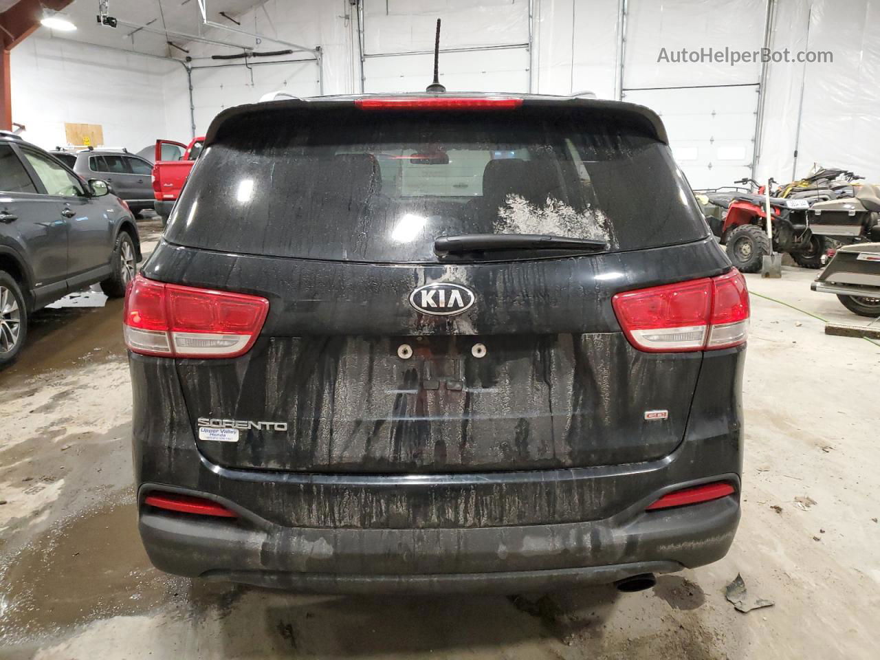 2017 Kia Sorento Lx Black vin: 5XYPGDA3XHG265136