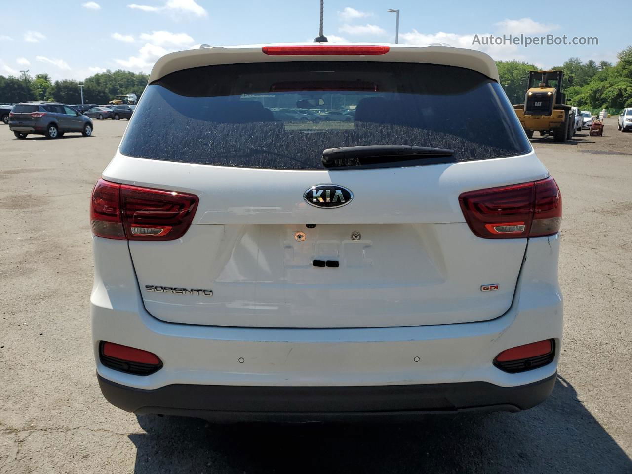 2020 Kia Sorento L White vin: 5XYPGDA3XLG624302