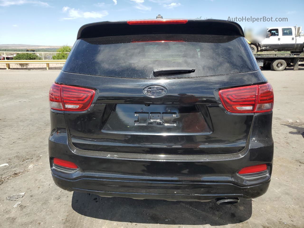 2020 Kia Sorento L Черный vin: 5XYPGDA3XLG641455