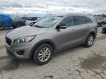 2017 Kia Sorento Lx Серый vin: 5XYPGDA50HG232664