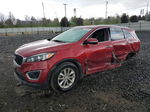 2017 Kia Sorento Lx Red vin: 5XYPGDA50HG331632