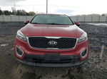 2017 Kia Sorento Lx Red vin: 5XYPGDA50HG331632