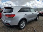 2018 Kia Sorento Lx Серебряный vin: 5XYPGDA50JG371697