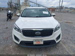 2018 Kia Sorento 3.3l Lx White vin: 5XYPGDA50JG417013