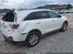 2018 Kia Sorento 3.3l Lx White vin: 5XYPGDA50JG417013