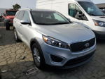 2018 Kia Sorento Lx Silver vin: 5XYPGDA50JG419652