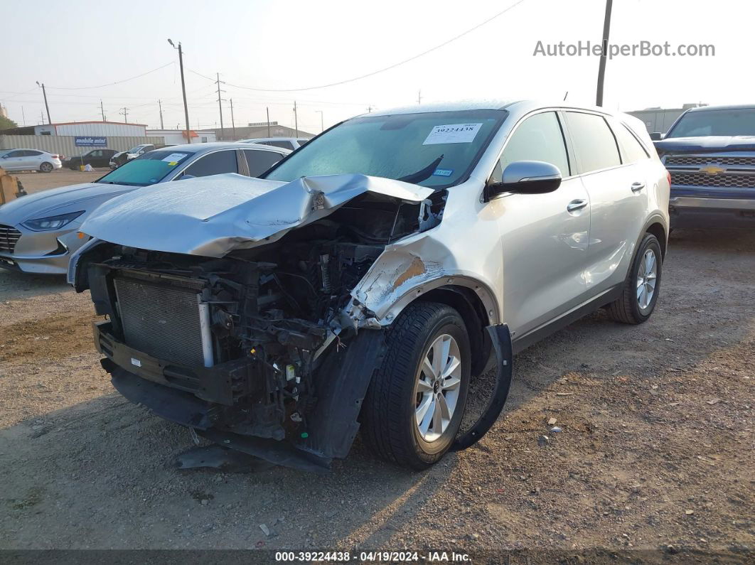 2020 Kia Sorento 3.3l Lx Silver vin: 5XYPGDA50LG618915