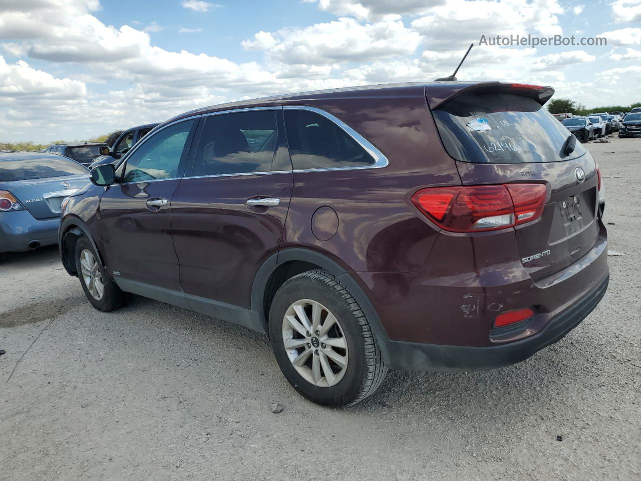 2020 Kia Sorento S Фиолетовый vin: 5XYPGDA50LG621460