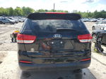 2017 Kia Sorento Lx Black vin: 5XYPGDA51HG195737