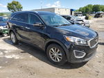 2017 Kia Sorento Lx Black vin: 5XYPGDA51HG195737