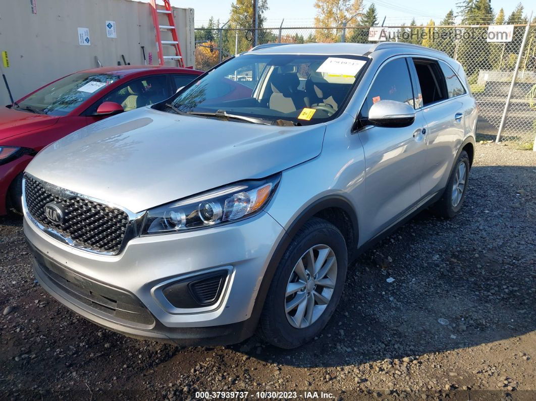 2017 Kia Sorento 3.3l Lx Silver vin: 5XYPGDA51HG309767