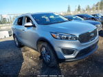 2017 Kia Sorento 3.3l Lx Silver vin: 5XYPGDA51HG309767