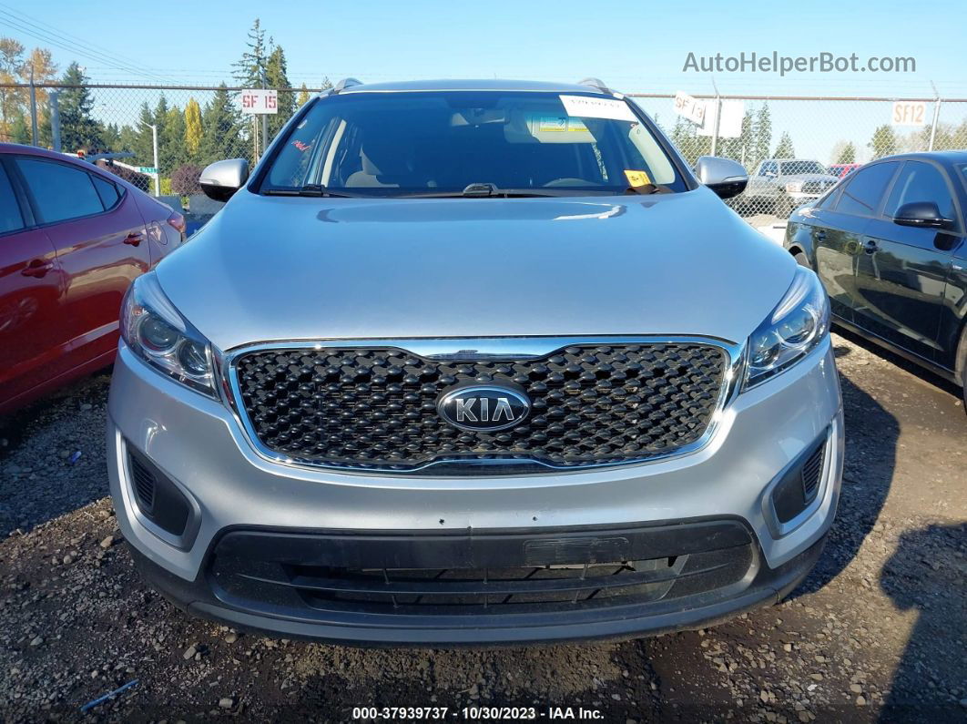 2017 Kia Sorento 3.3l Lx Silver vin: 5XYPGDA51HG309767