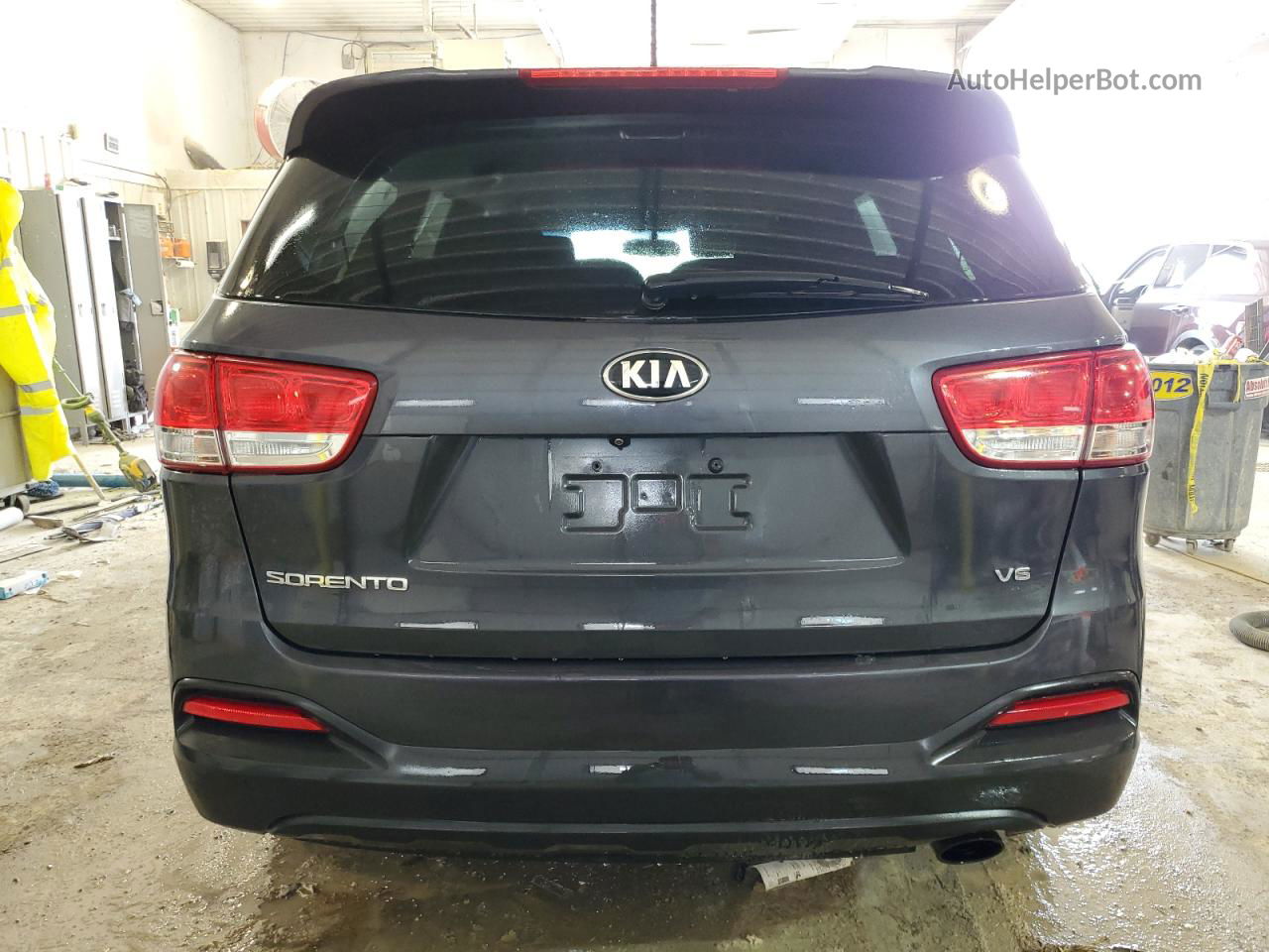 2017 Kia Sorento Lx Gray vin: 5XYPGDA51HG328030