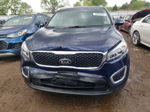 2018 Kia Sorento Lx Синий vin: 5XYPGDA51JG389187