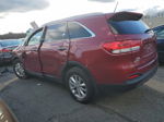 2018 Kia Sorento Lx Red vin: 5XYPGDA51JG408482