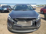 2018 Kia Sorento Lx Gray vin: 5XYPGDA51JG418347