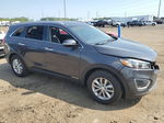 2018 Kia Sorento Lx Gray vin: 5XYPGDA51JG418347