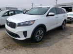 2020 Kia Sorento S White vin: 5XYPGDA51LG663622