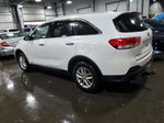 2017 Kia Sorento Lx White vin: 5XYPGDA52HG217650