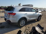 2017 Kia Sorento Lx Silver vin: 5XYPGDA52HG323094