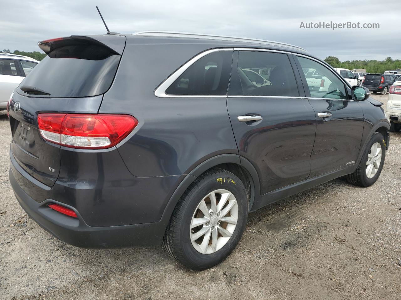 2017 Kia Sorento Lx Charcoal vin: 5XYPGDA52HG327565