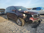 2017 Kia Sorento Lx Burgundy vin: 5XYPGDA52HG336735