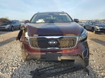 2017 Kia Sorento Lx Бордовый vin: 5XYPGDA52HG336735