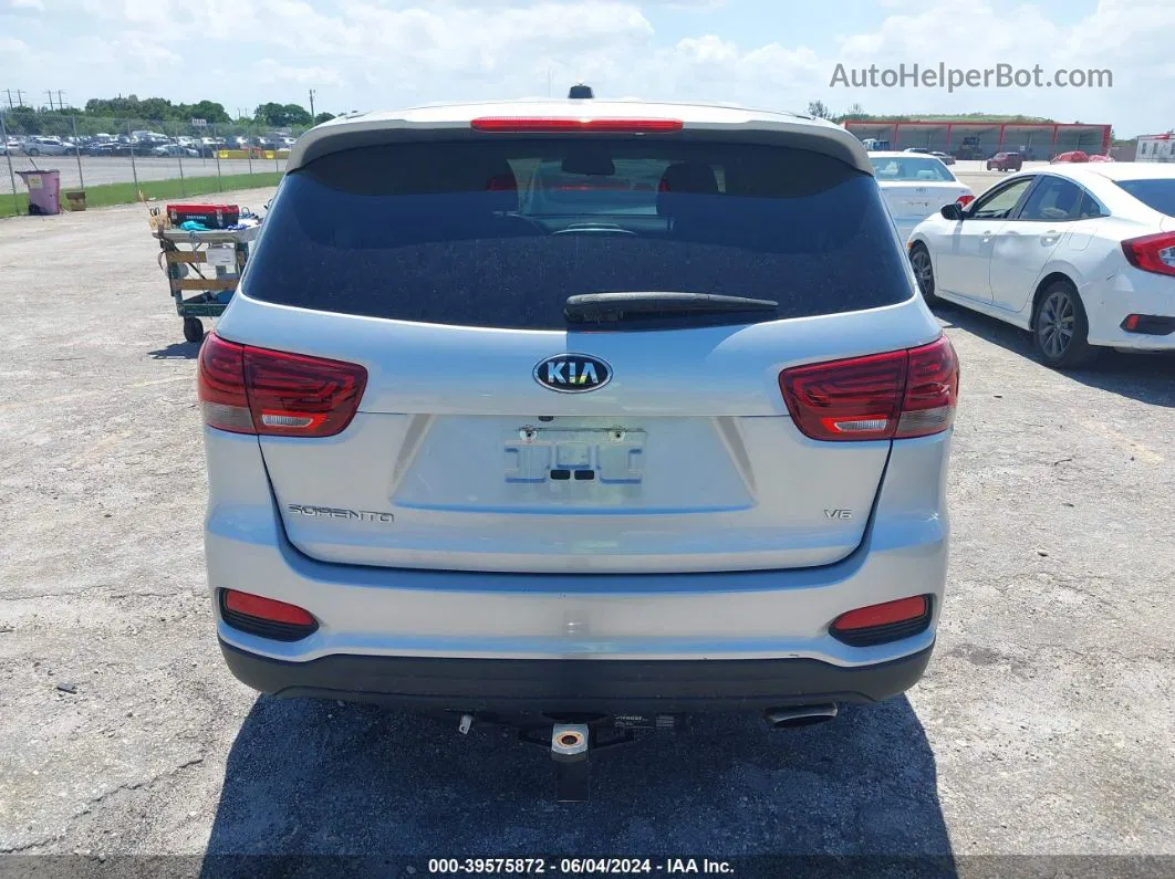 2020 Kia Sorento 3.3l Lx Silver vin: 5XYPGDA52LG612369