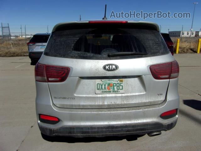 2020 Kia Sorento Lx V6 Silver vin: 5XYPGDA52LG682681