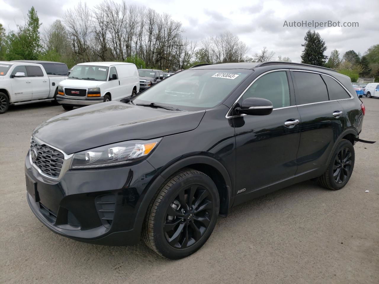 2020 Kia Sorento S Black vin: 5XYPGDA52LG684396