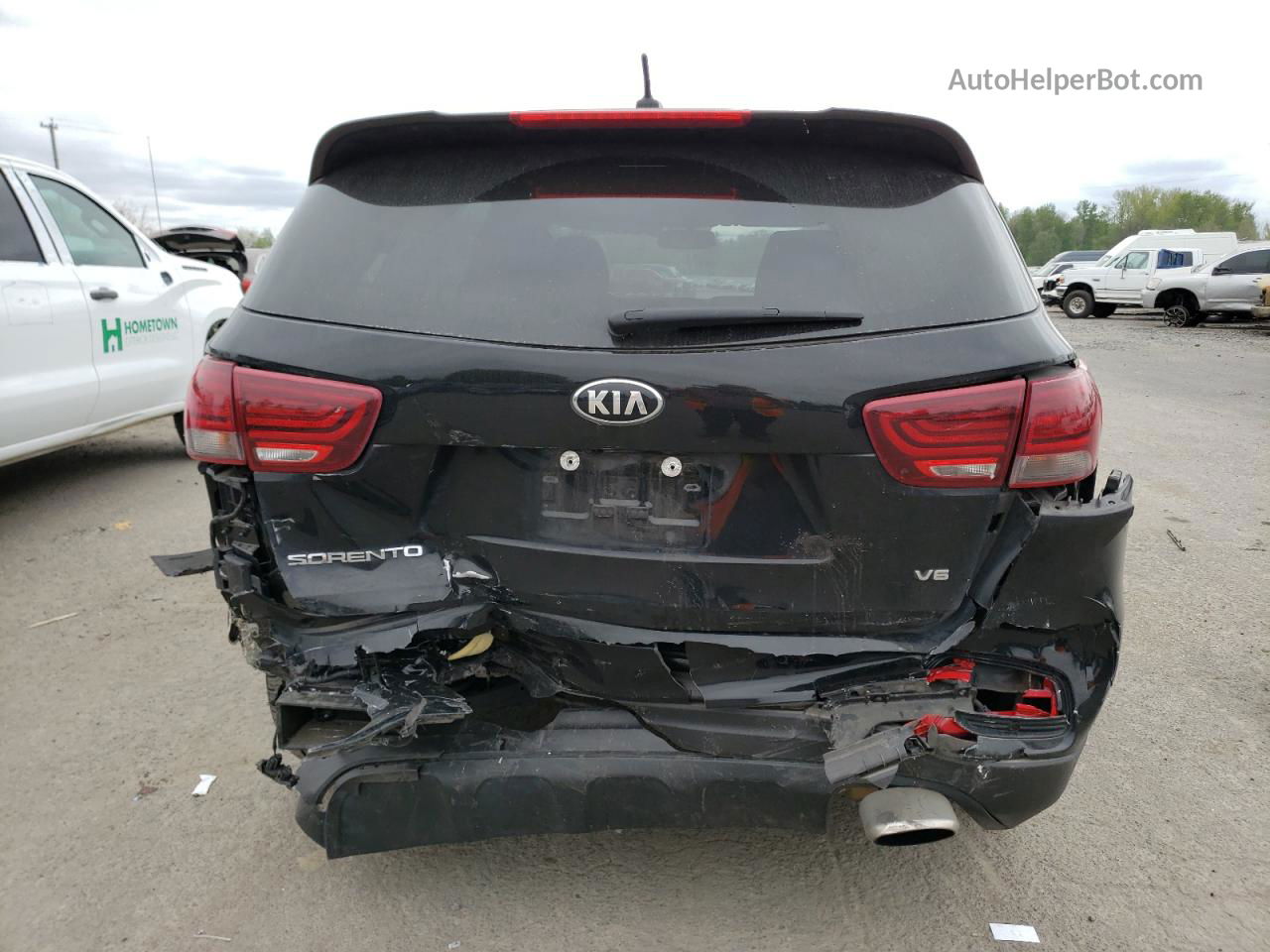 2020 Kia Sorento S Black vin: 5XYPGDA52LG684396