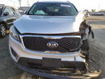 2017 Kia Sorento Lx Silver vin: 5XYPGDA53HG312542