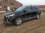 2017 Kia Sorento Lx Black vin: 5XYPGDA53HG337053