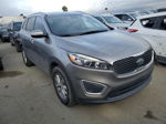 2018 Kia Sorento Lx Gray vin: 5XYPGDA53JG367532