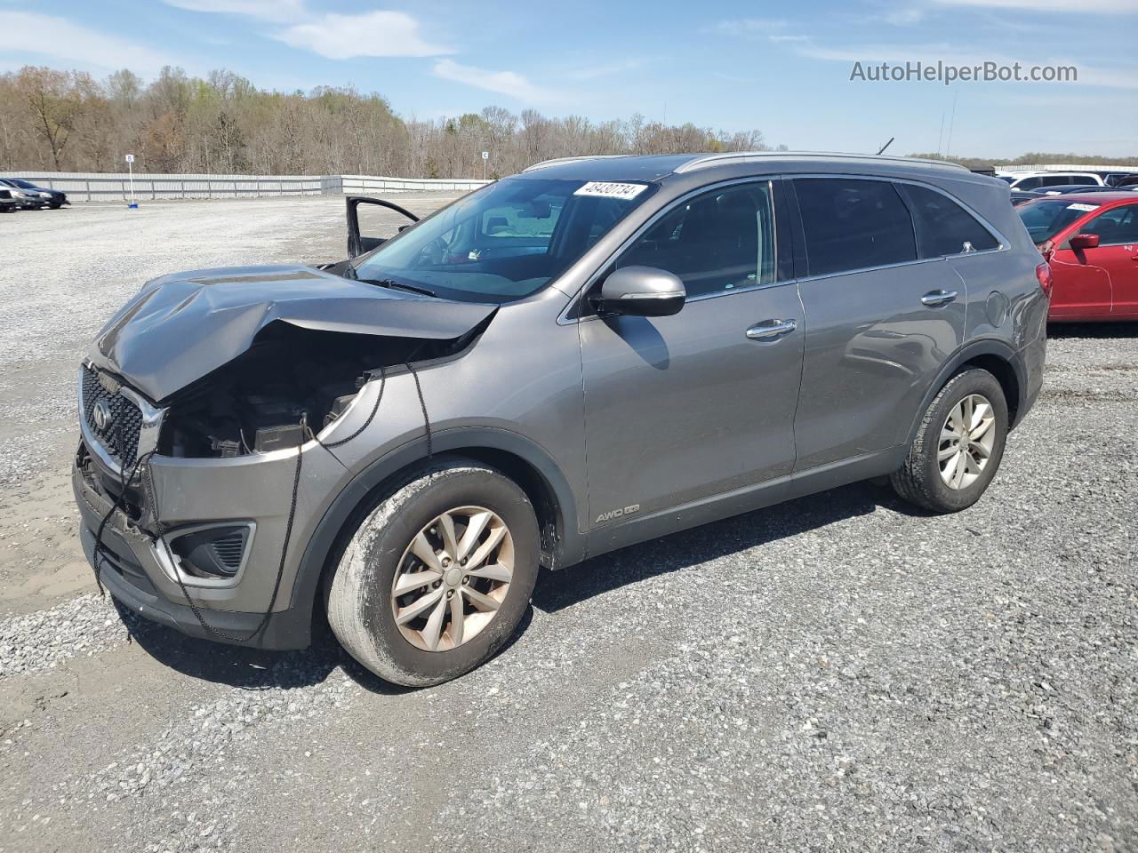 2018 Kia Sorento Lx Tan vin: 5XYPGDA53JG388994