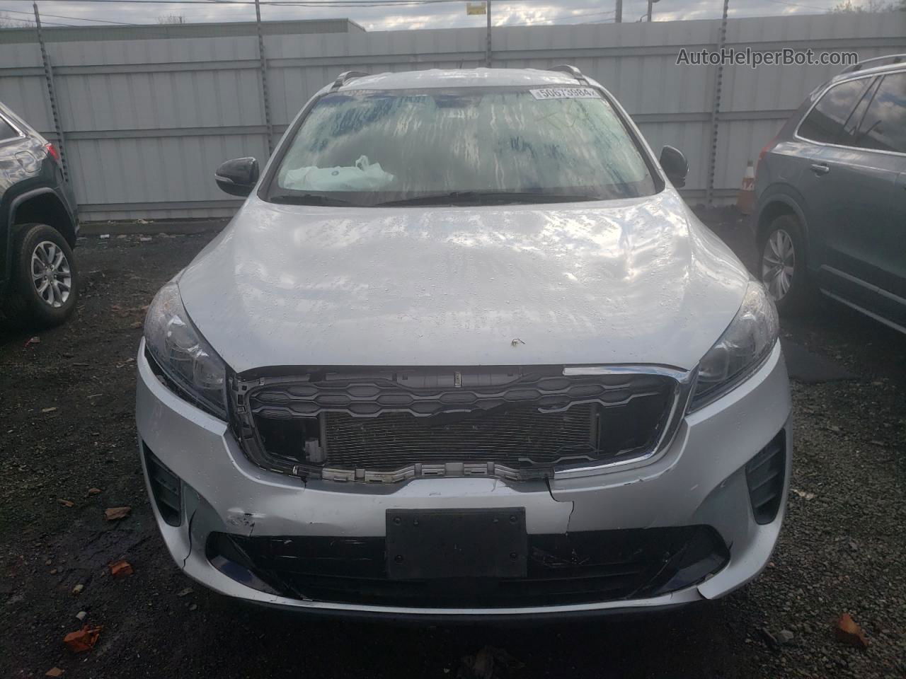 2020 Kia Sorento S Silver vin: 5XYPGDA53LG637037