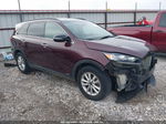 2020 Kia Sorento 3.3l S Maroon vin: 5XYPGDA53LG658292