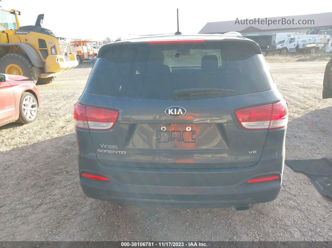 2017 Kia Sorento 3.3l Lx Gray vin: 5XYPGDA54HG247829