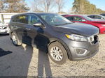 2017 Kia Sorento 3.3l Lx Gray vin: 5XYPGDA54HG247829