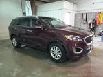 2017 Kia Sorento Lx Burgundy vin: 5XYPGDA54HG272004