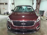 2017 Kia Sorento Lx Burgundy vin: 5XYPGDA54HG272004