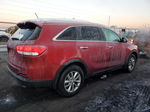 2017 Kia Sorento Lx Темно-бордовый vin: 5XYPGDA54HG336106