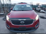 2018 Kia Sorento 3.3l Lx Red vin: 5XYPGDA54JG368964