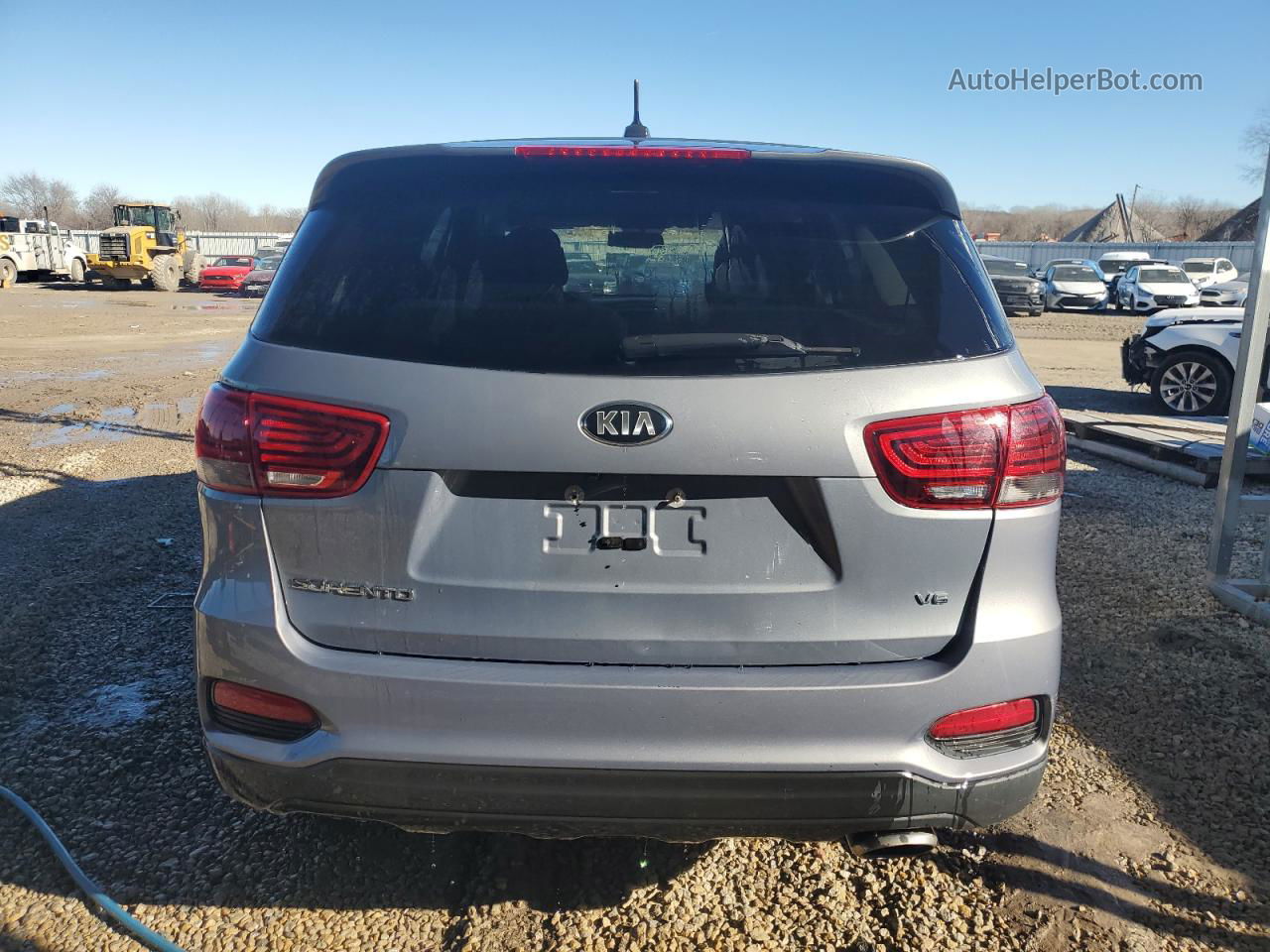 2020 Kia Sorento S Gray vin: 5XYPGDA54LG619680