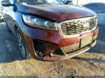 2020 Kia Sorento 3.3l Lx Burgundy vin: 5XYPGDA54LG692516